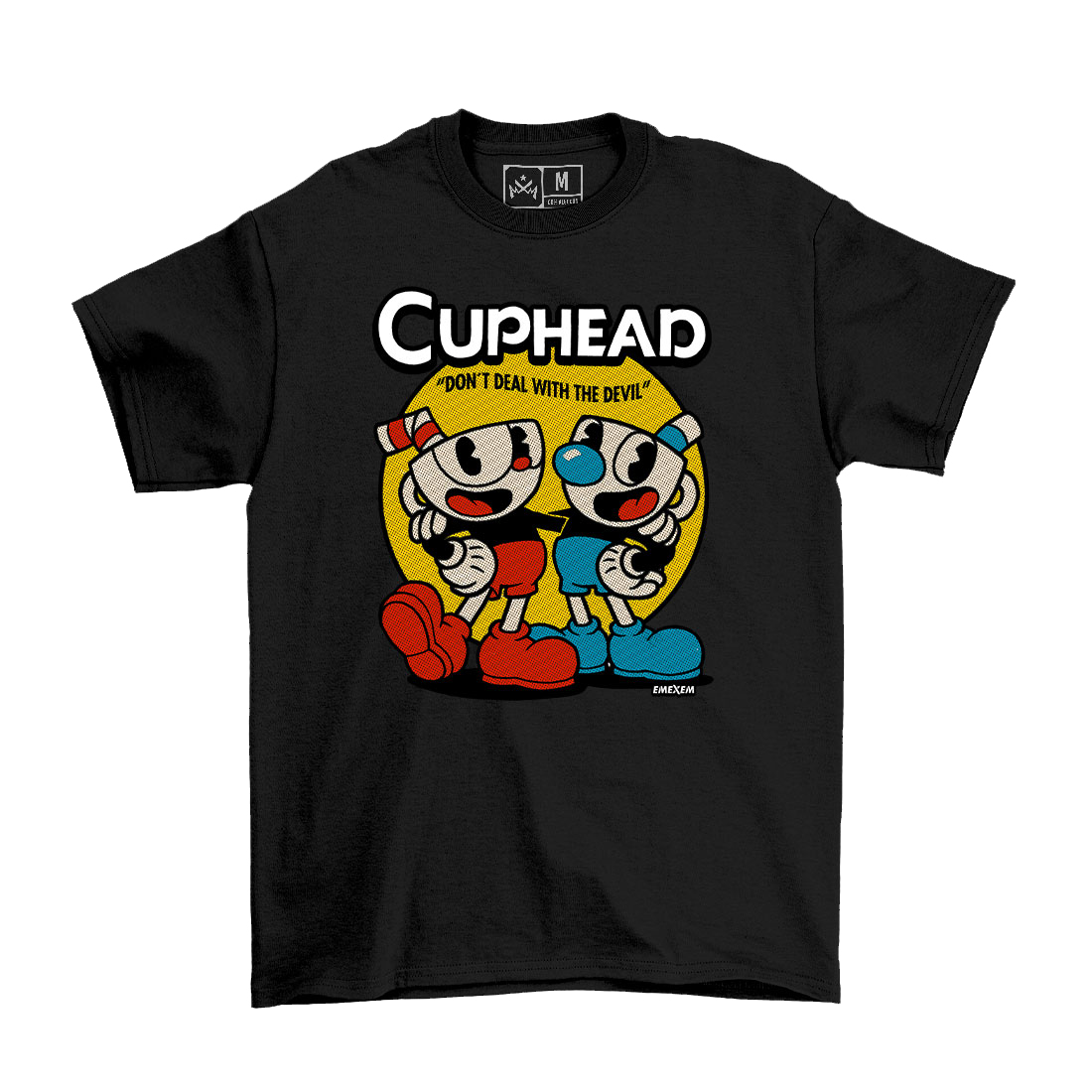 Remera Cuphead