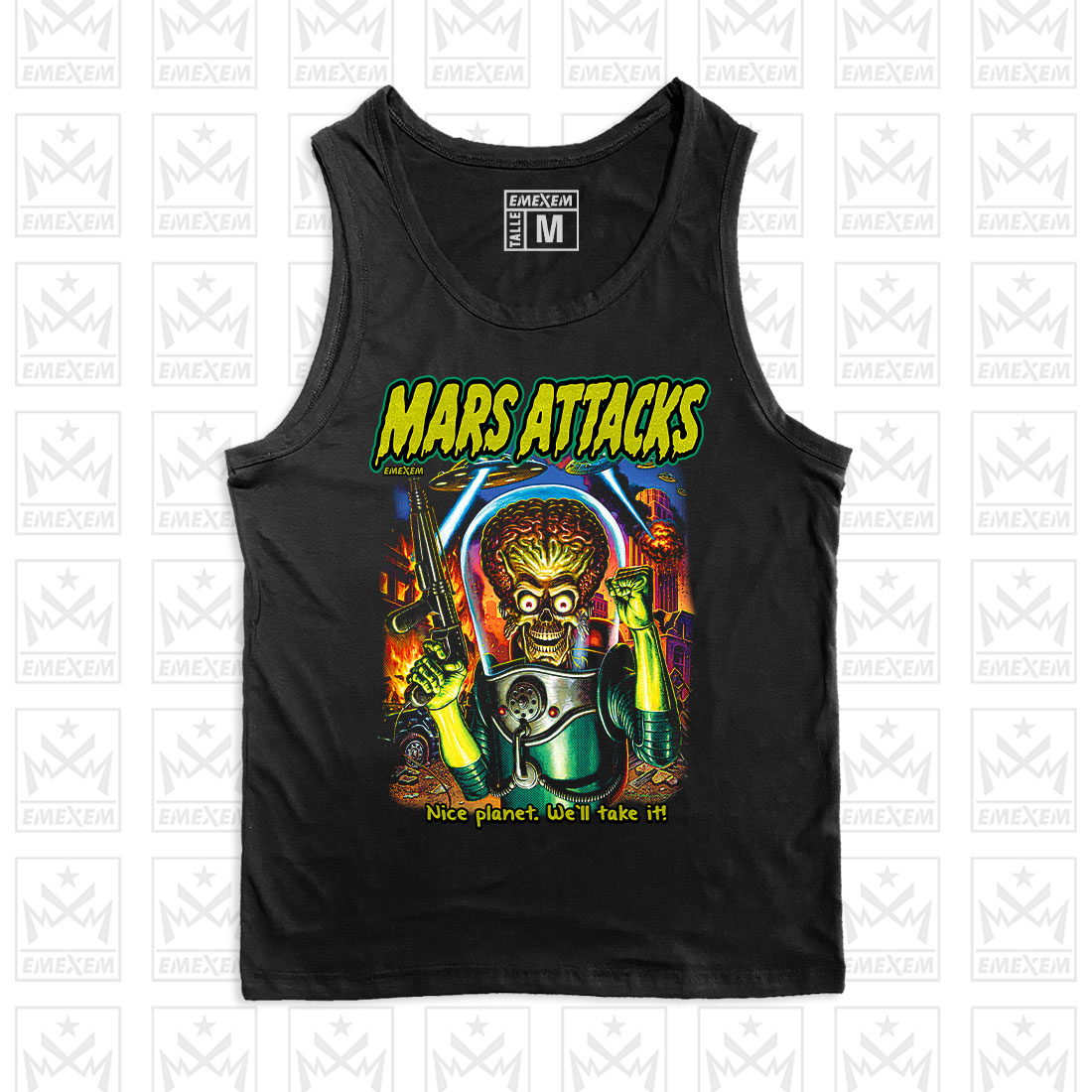 Musculosa Mars Attacks!