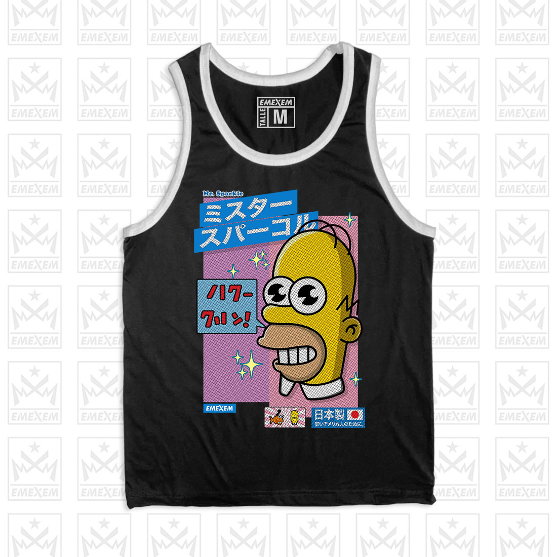 Musculosa Homero Kawaii