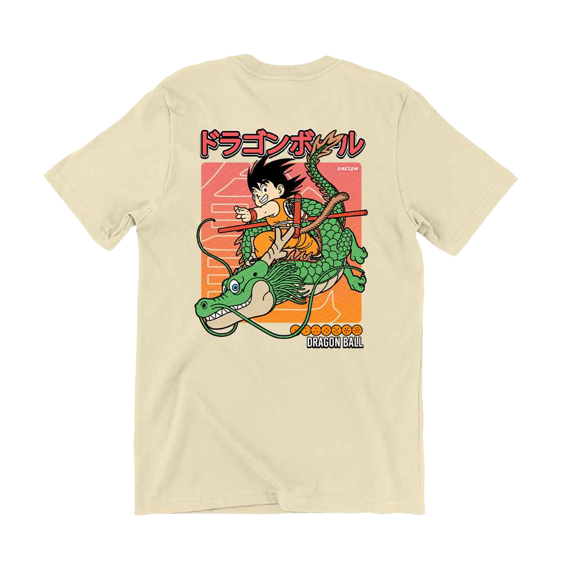 Remera Little Goku! - Frente y Espalda