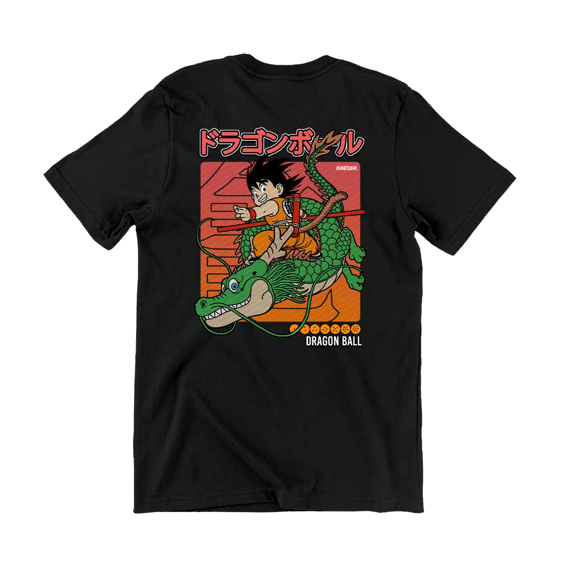 Remera Little Goku! - Frente y Espalda