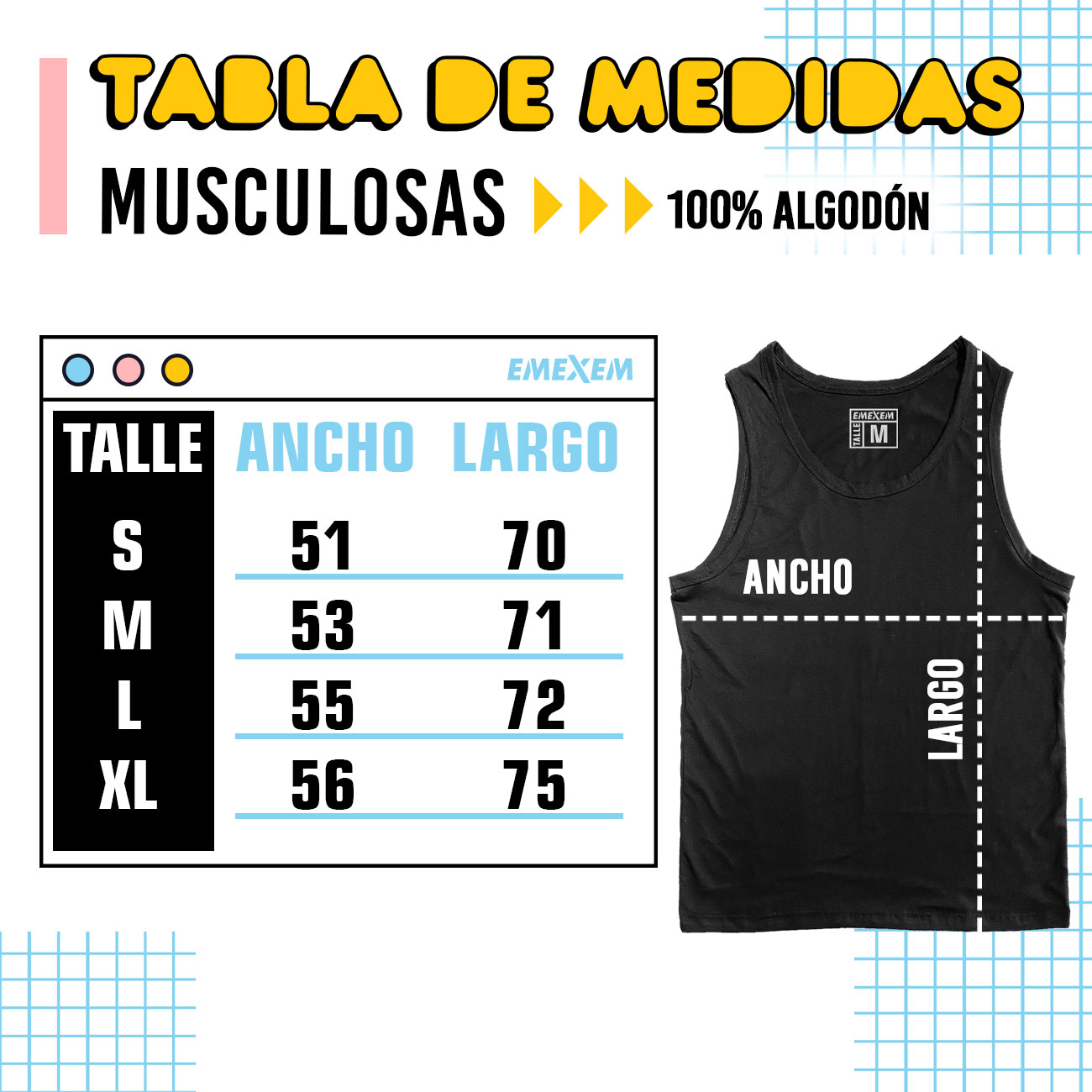 Musculosa Alf