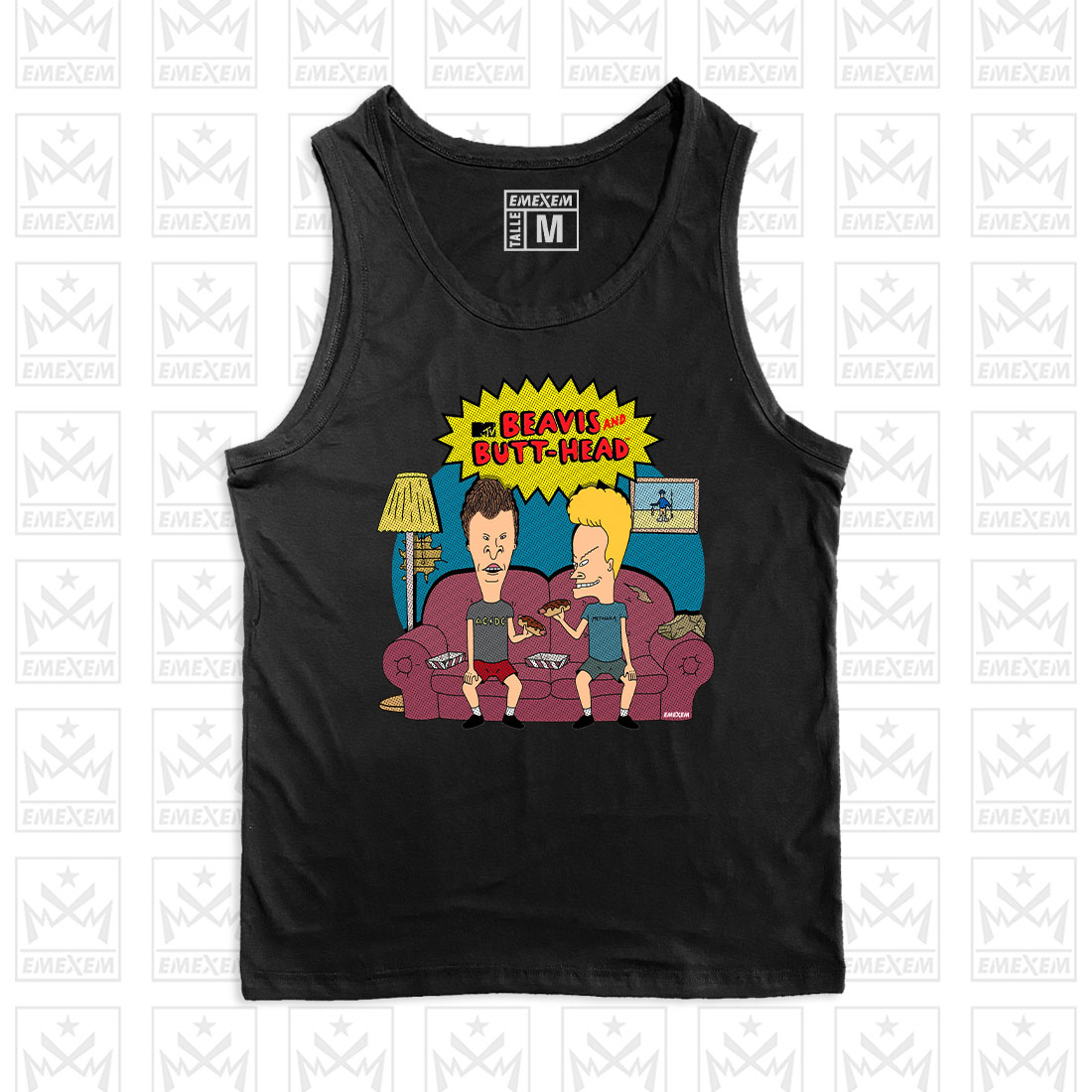 Musculosa Beavis & Butthead