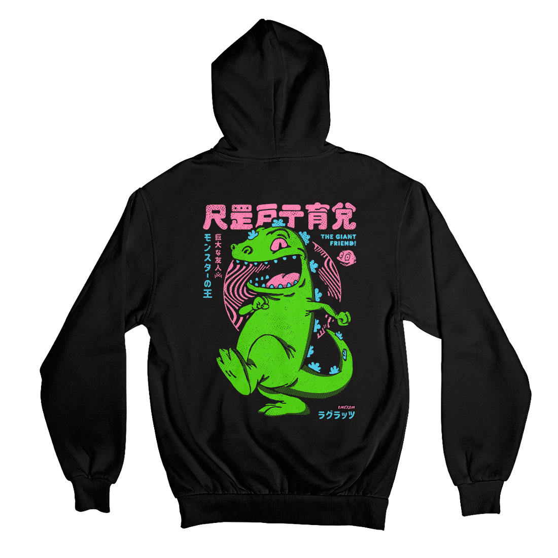 Canguro Reptar - Frente y Espalda