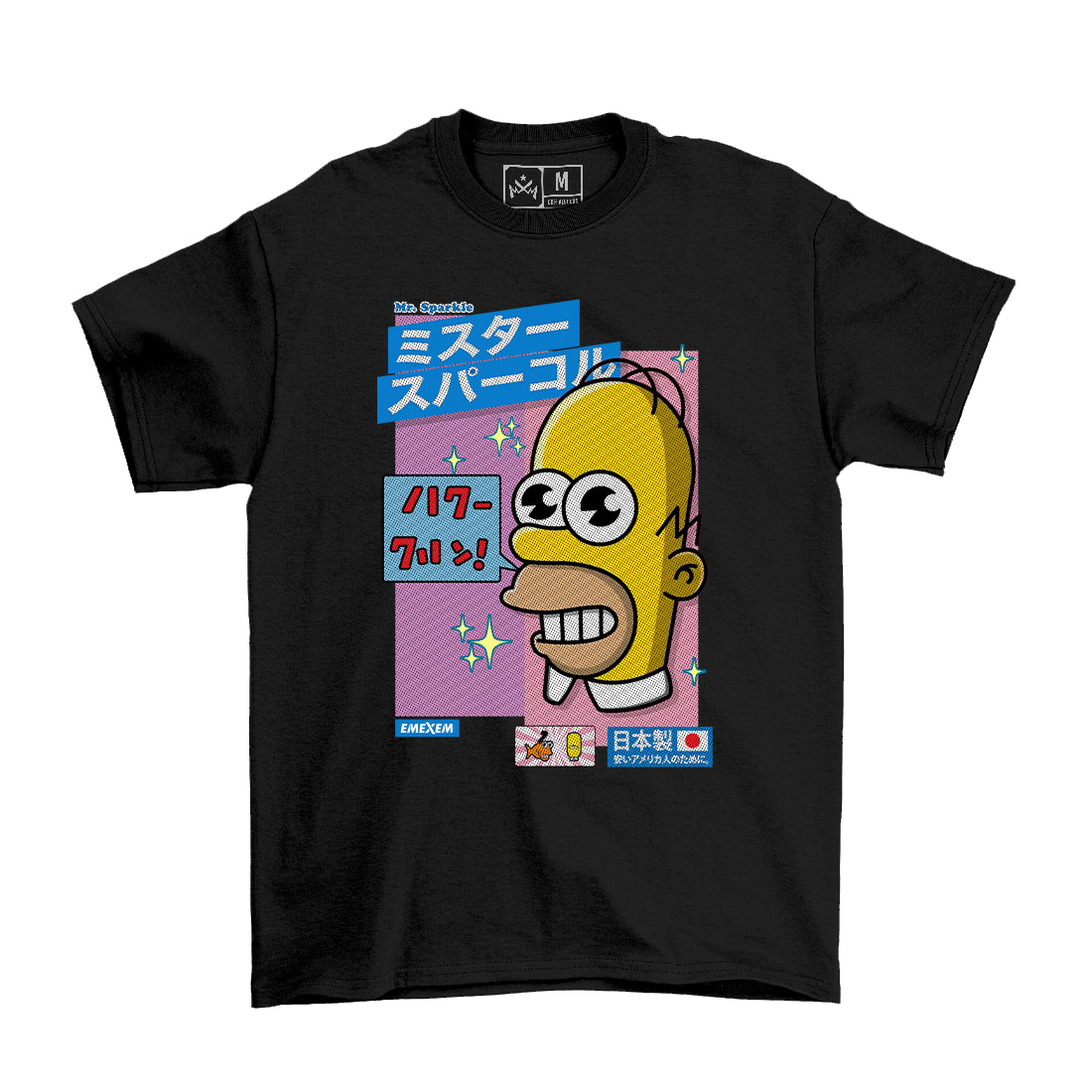 Remera Homero Kawaii