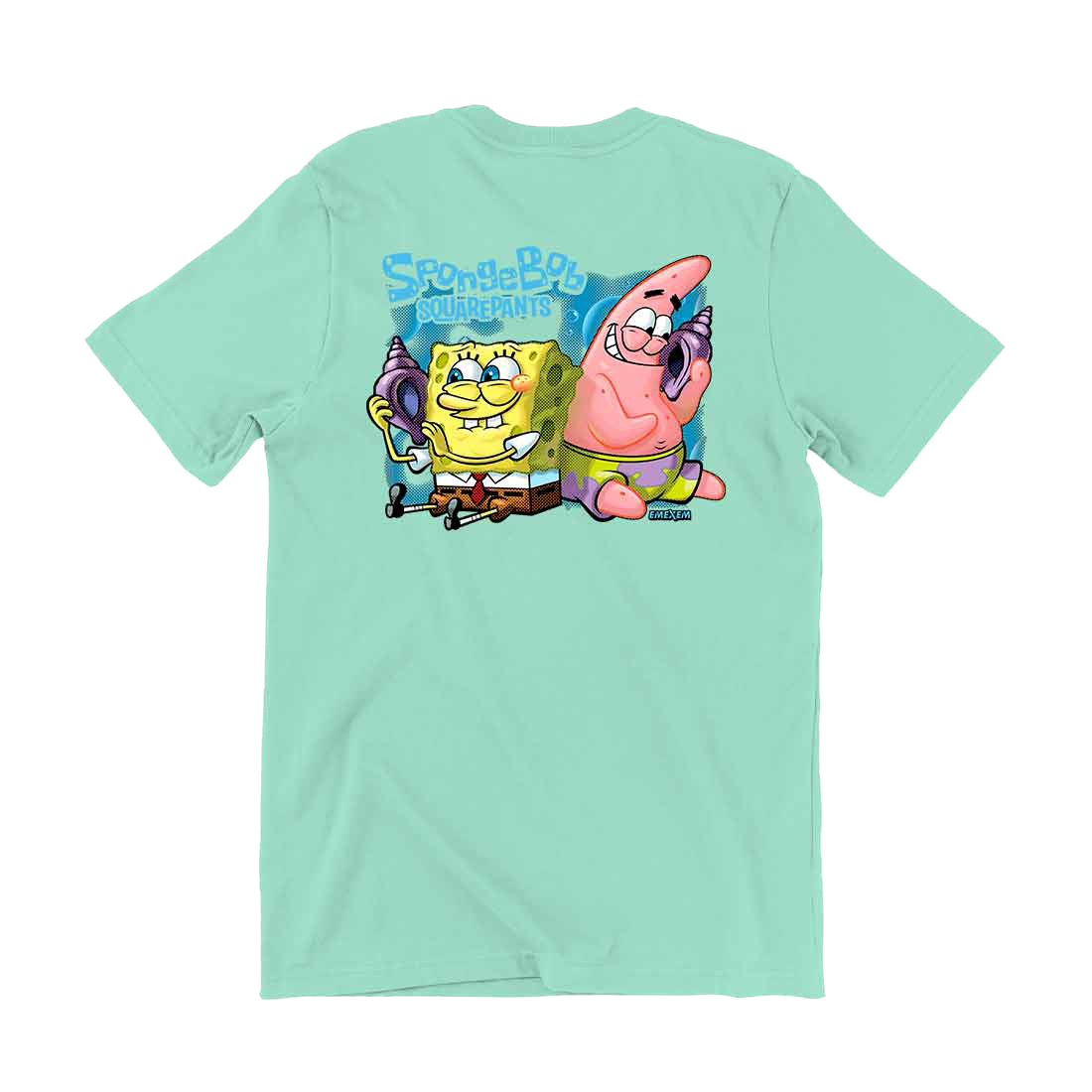 Remera Bob Esponja - Frente y Espalda