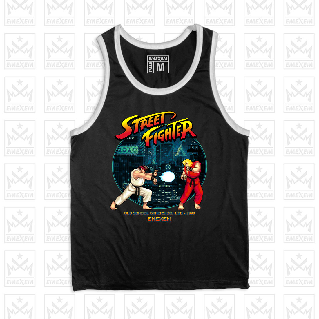 Musculosa Street Fighter