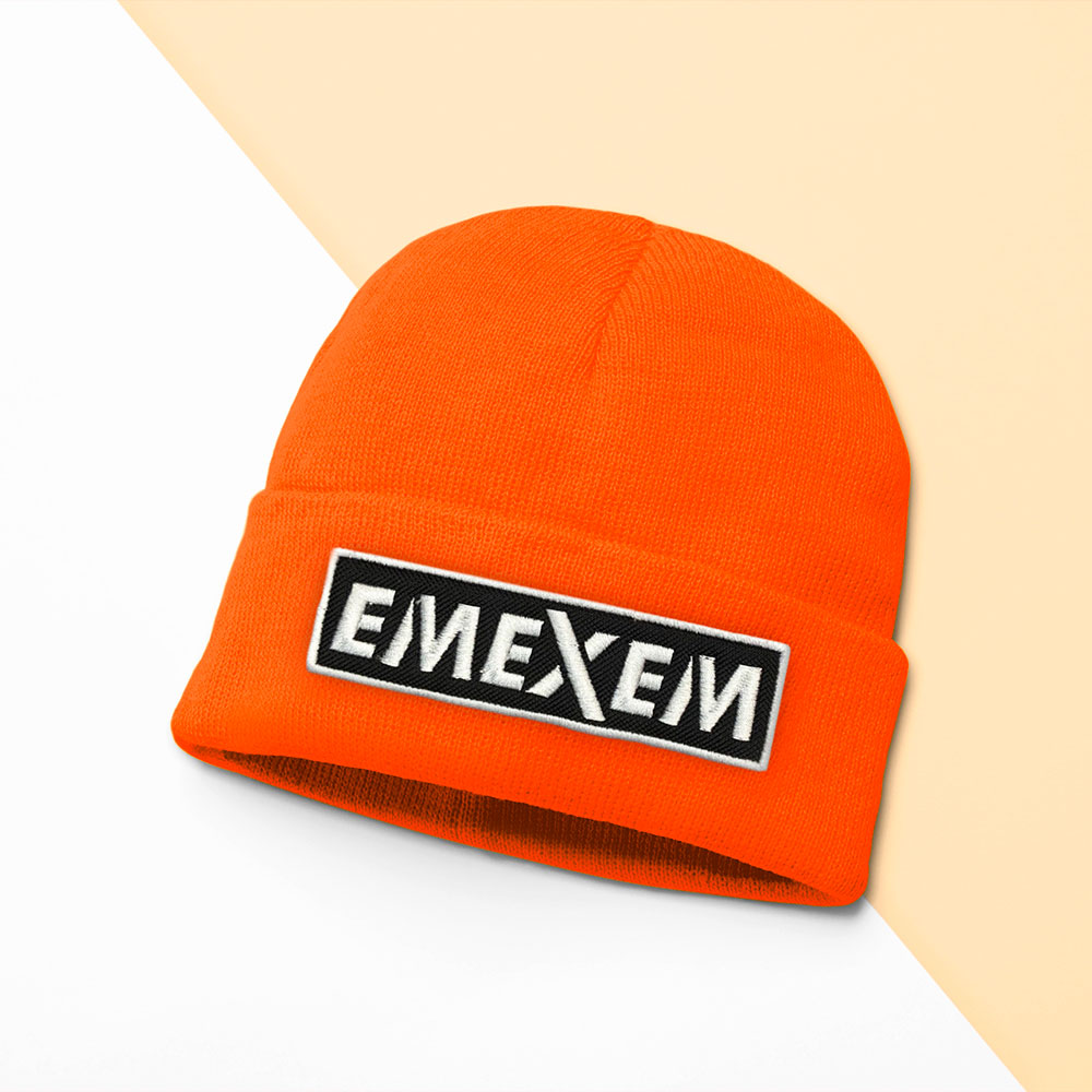 Beanie Naranja Fluo (EMEXEM)