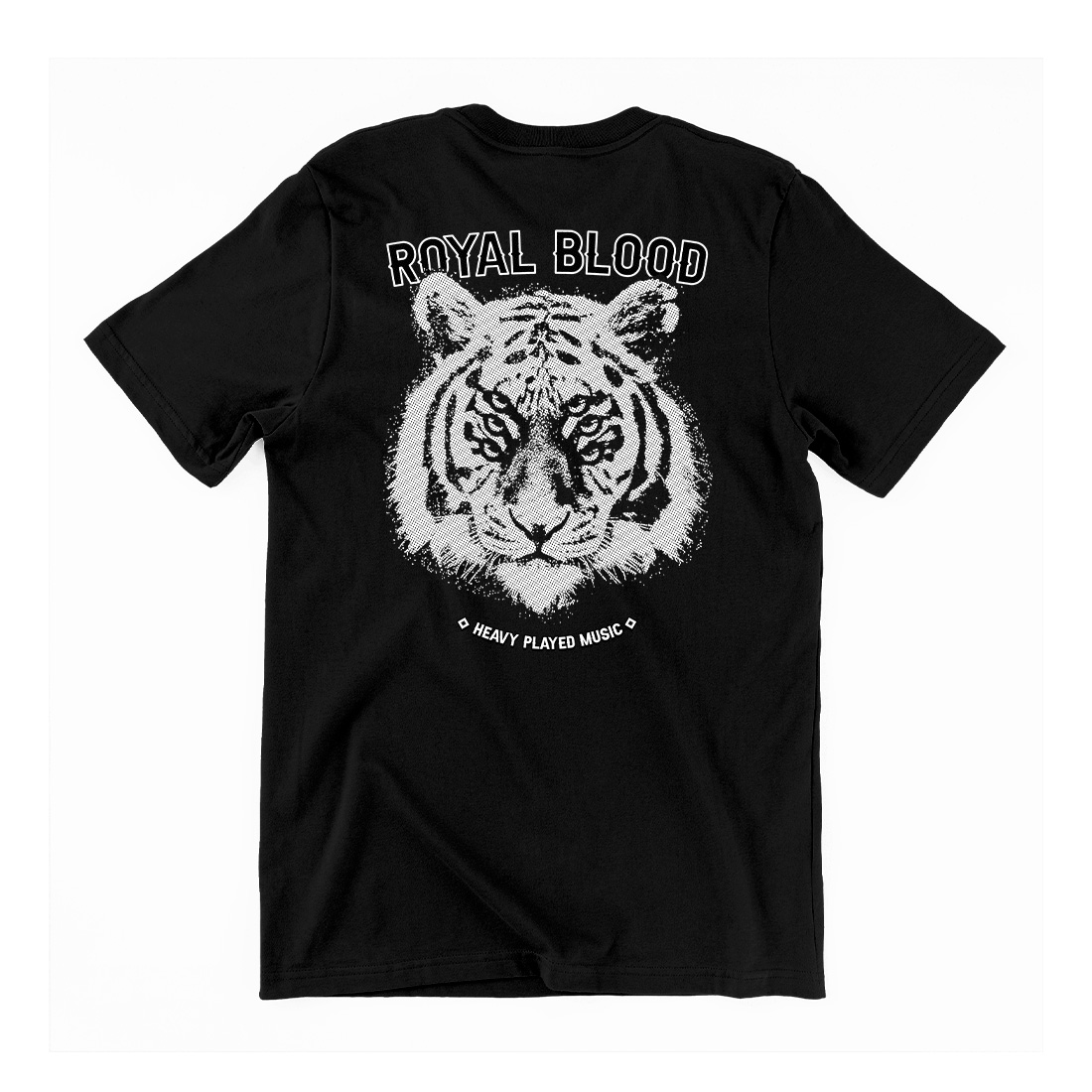 Remera Royal Blood - Frente y Espalda