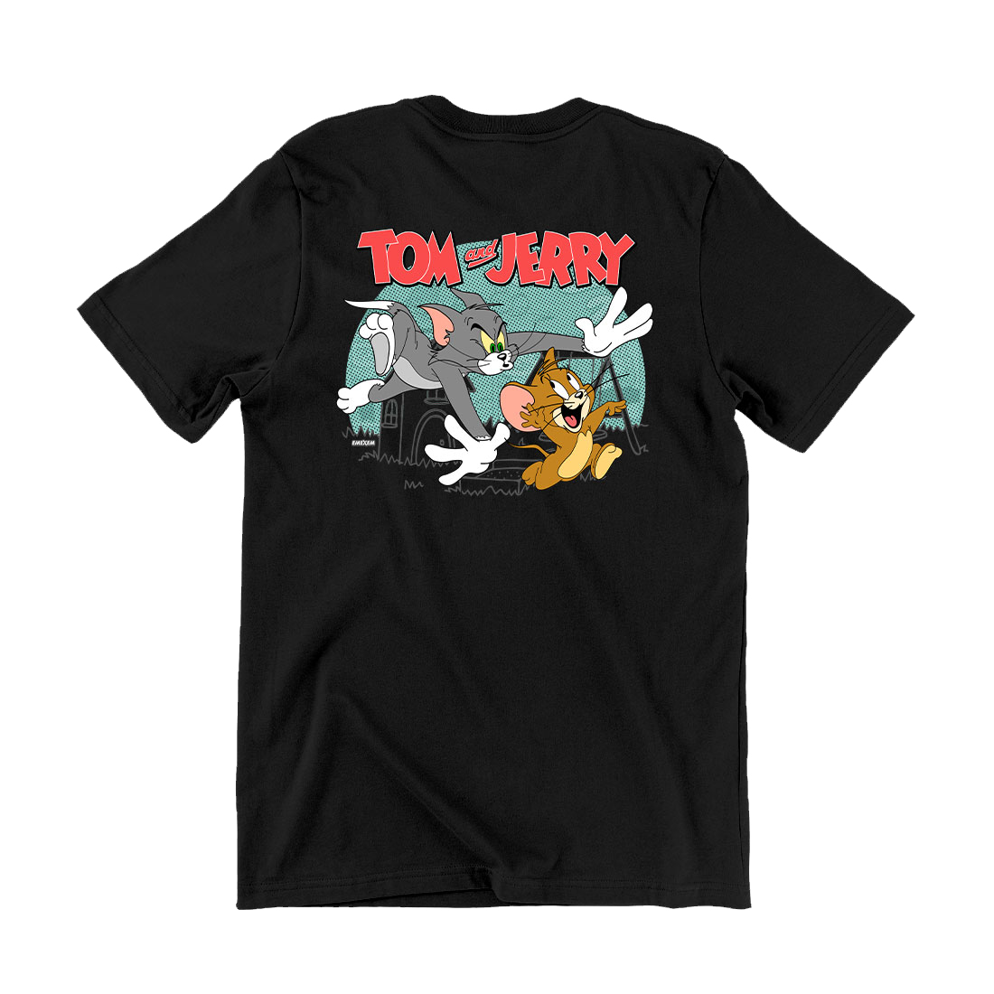 Remera Tom & Jerry - Frente y Espalda