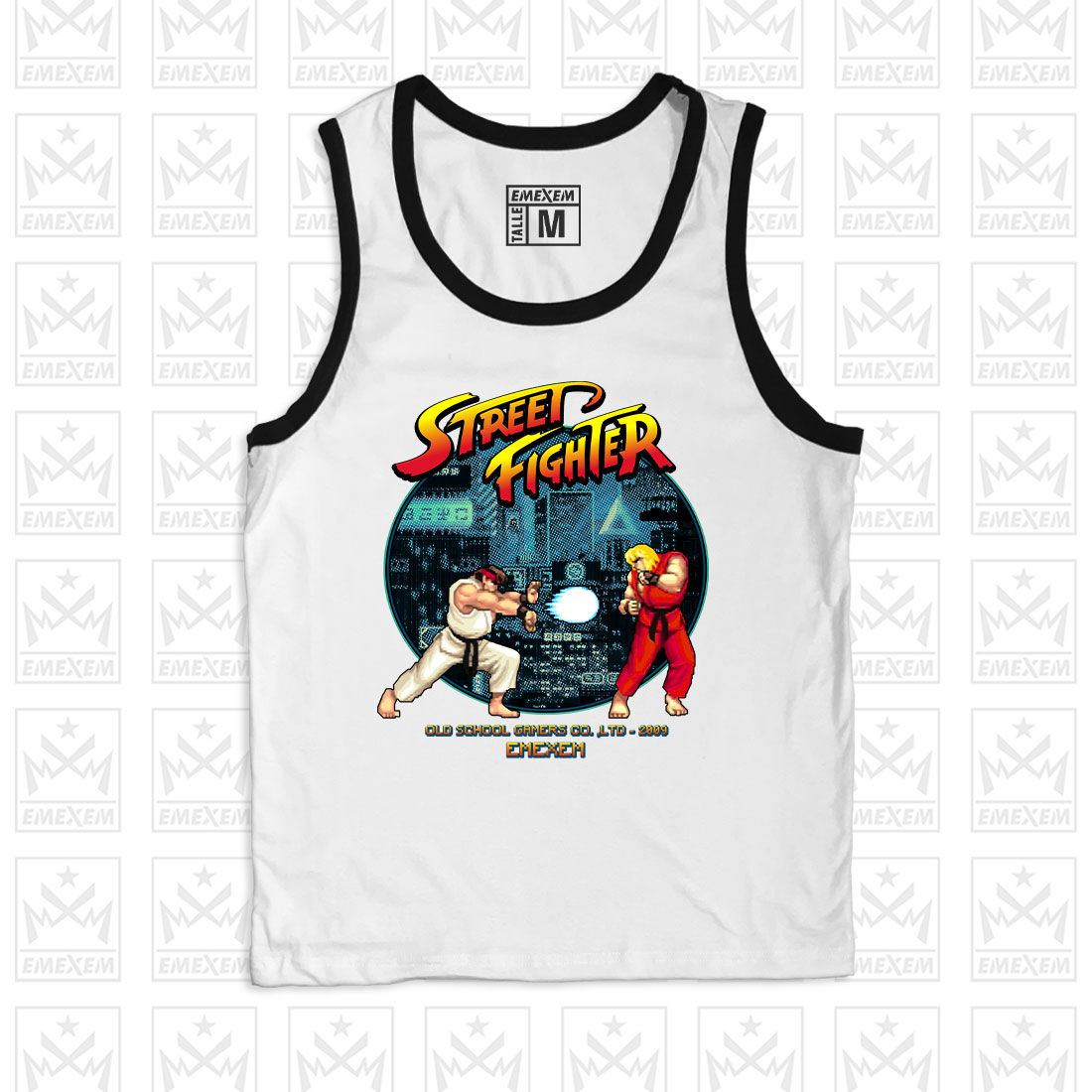 Musculosa Street Fighter