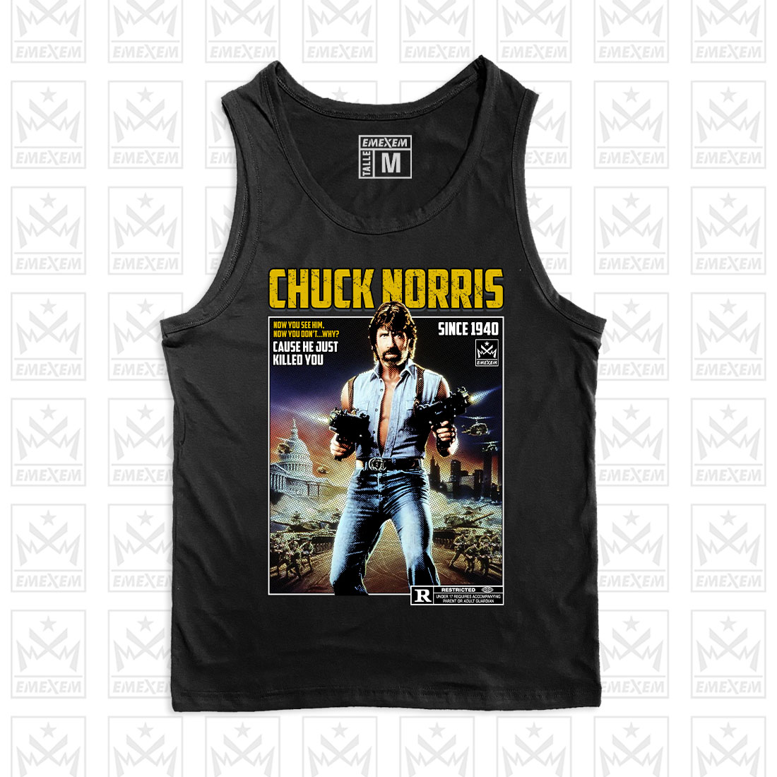 Musculosa Chuck Norris